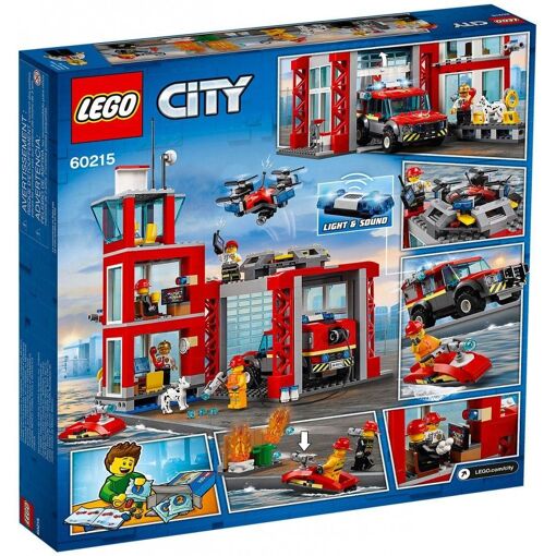 Lego City - La Caserne De Pompiers - 60215 - 2