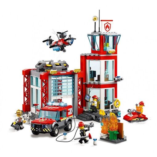 Lego City - La Caserne De Pompiers - 60215 - 4