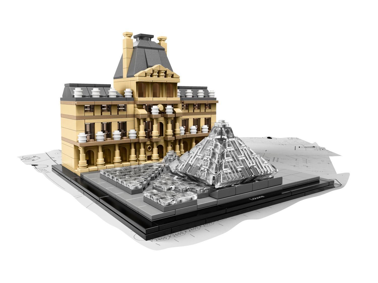 Lego Architecture - Le Louvre (Paris, France) - 21024 - 4