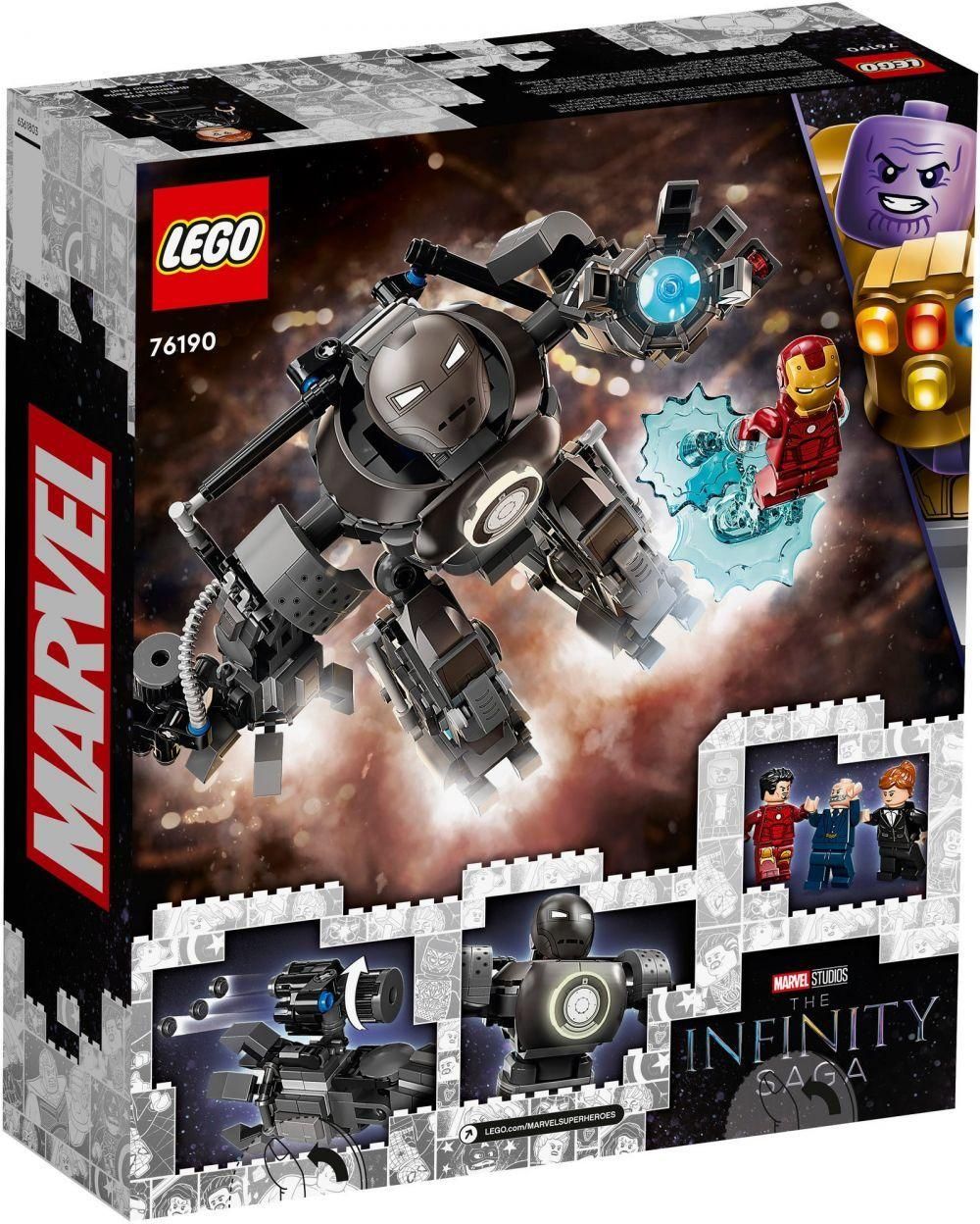 Lego Marvel - Iron Man : La Destruction D'iron Monger - 76190 - 2