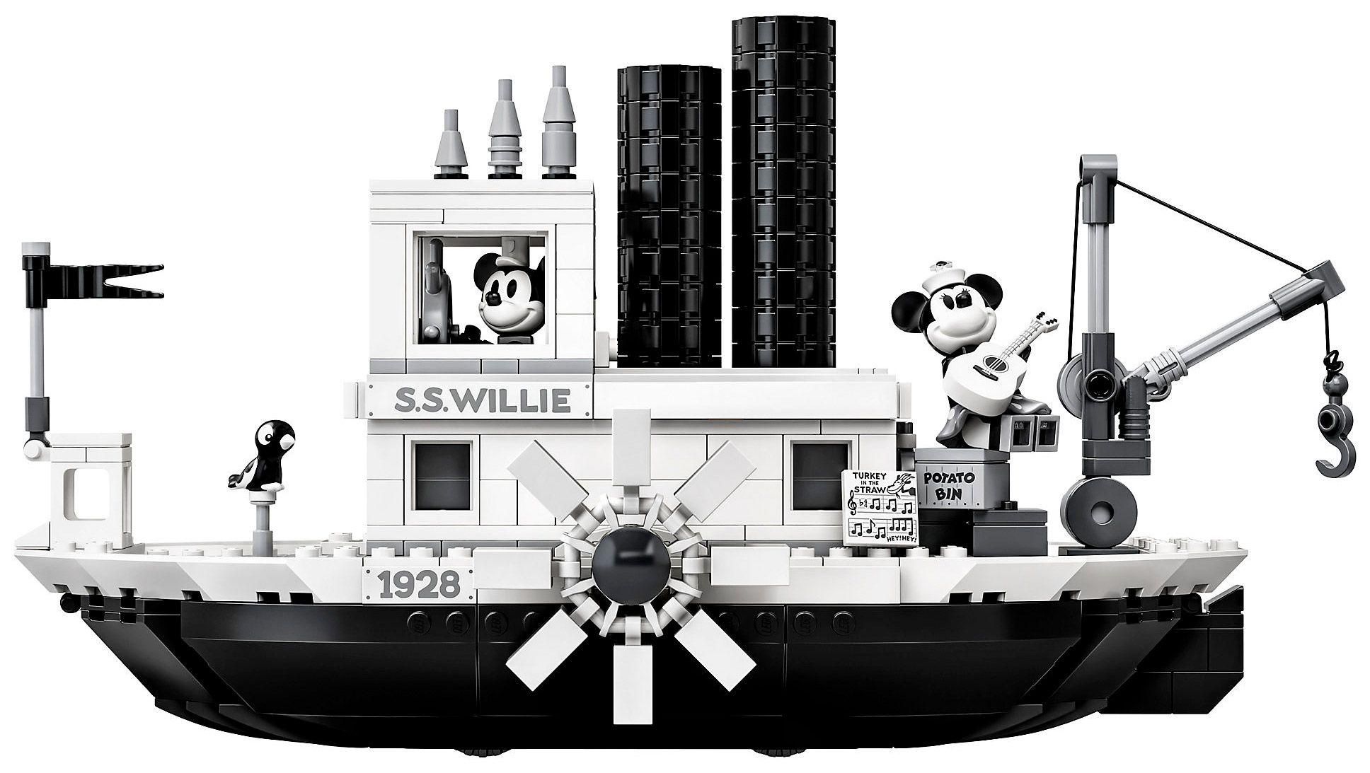 Lego Ideas - Steamboat Willie - 21317 - 4