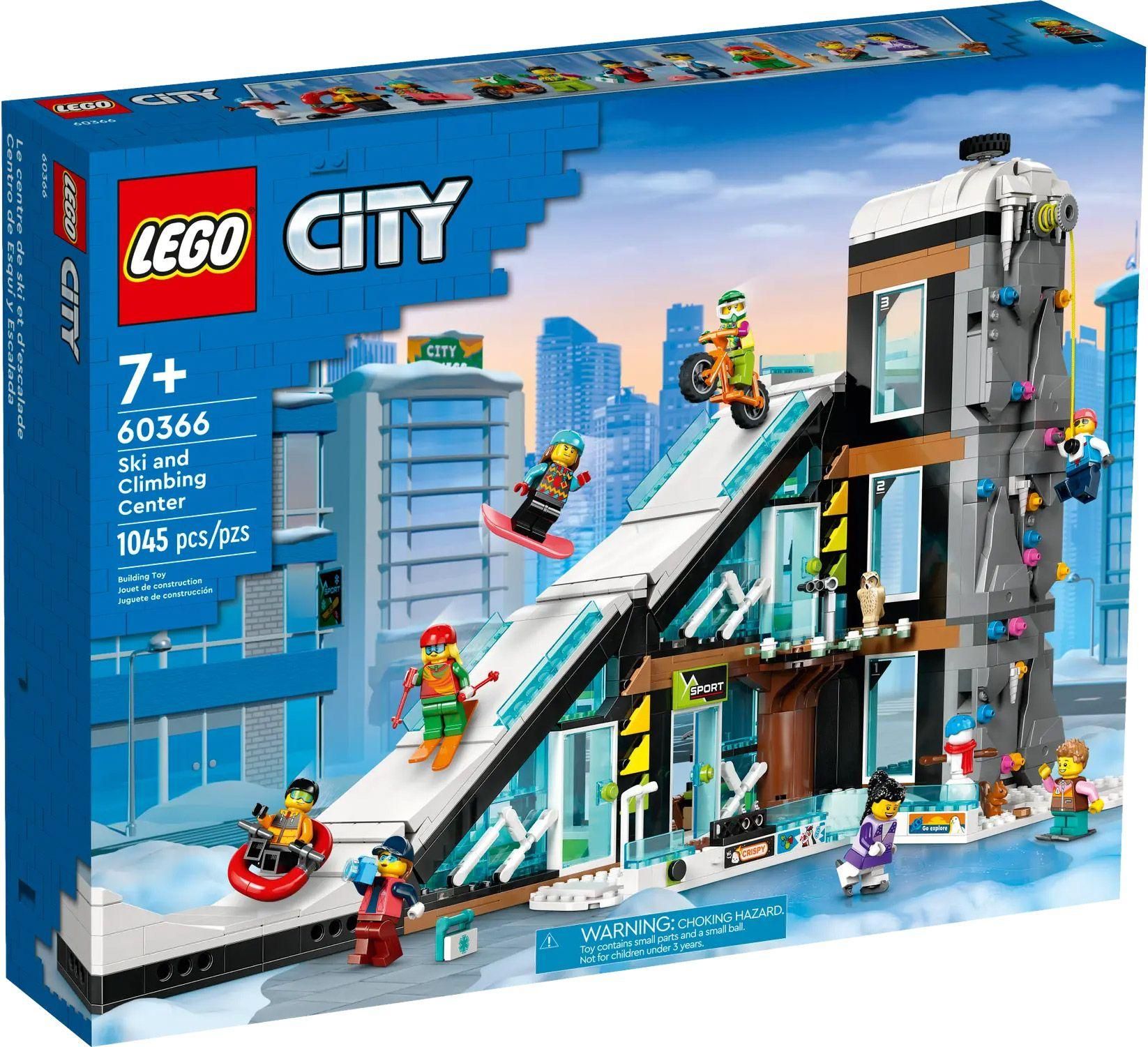 Lego City - Le Complexe De Ski Et D'escalade - 60366