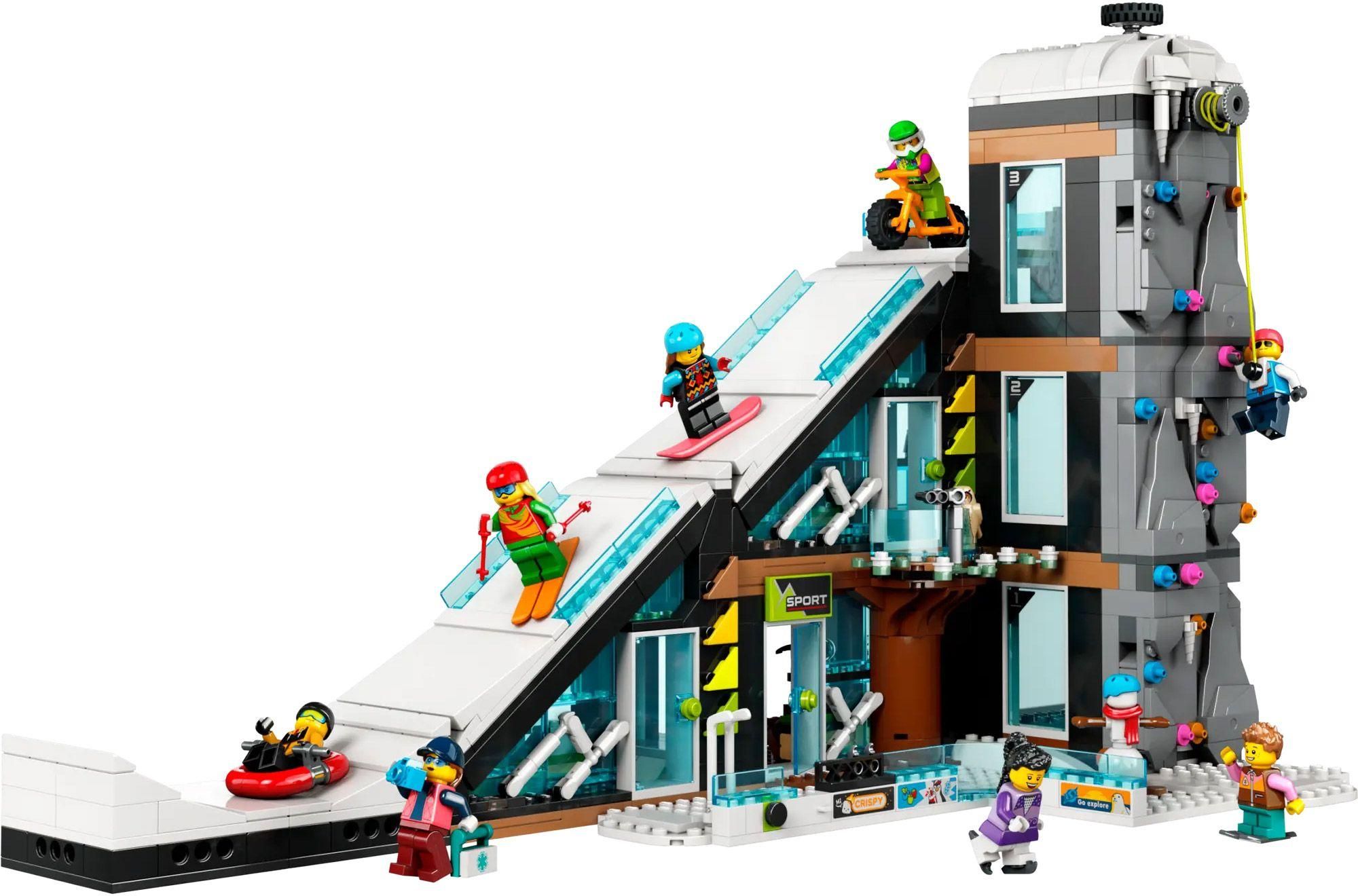 Lego City - Le Complexe De Ski Et D'escalade - 60366 - 3