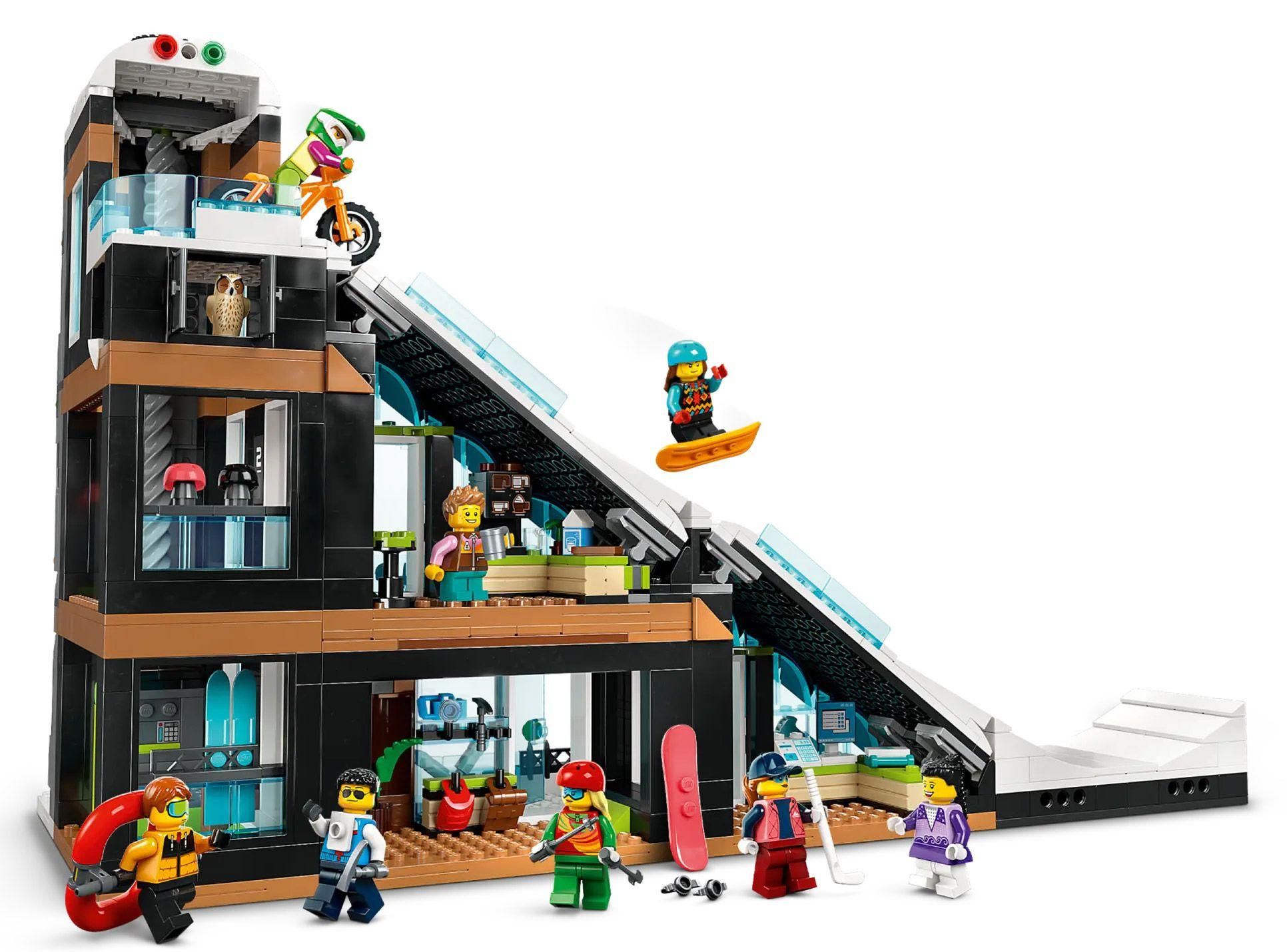 Lego City - Le Complexe De Ski Et D'escalade - 60366 - 4