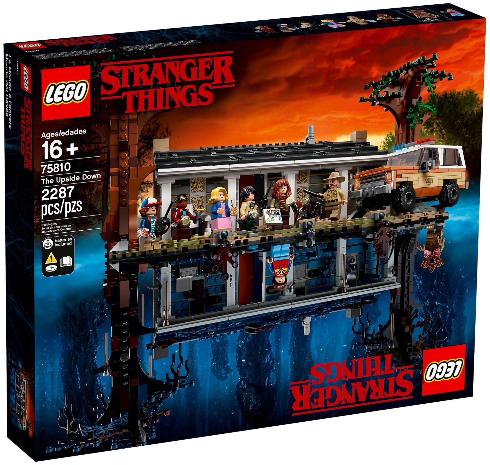 Lego Stranger Things - La Maison Dans Le Monde  L'envers - 75810