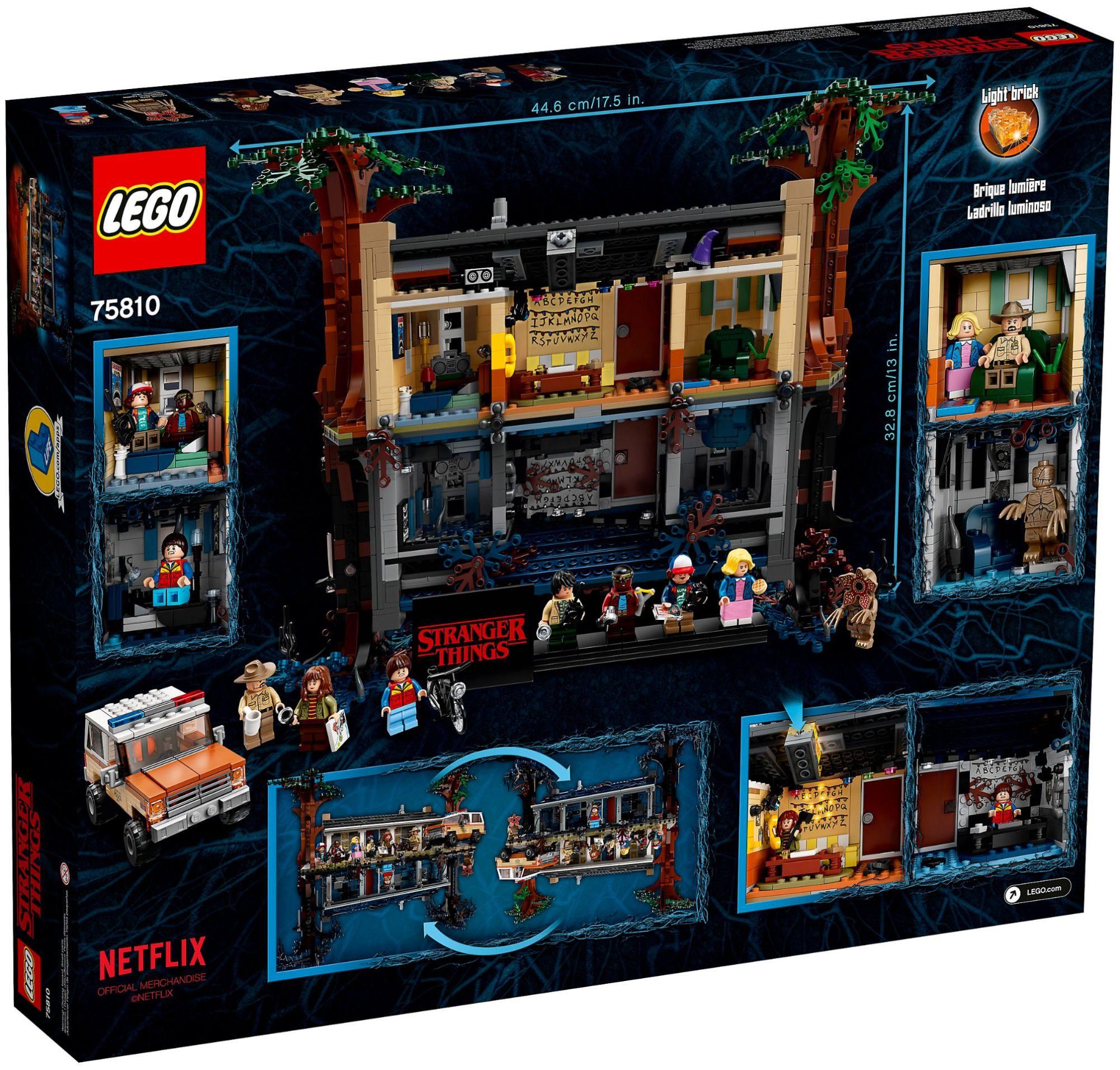 Lego Stranger Things - La Maison Dans Le Monde  L'envers - 75810 - 2