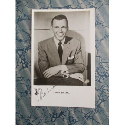 Frank Sinatra Carte Dedicacee