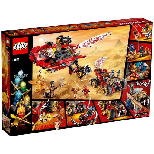 Lego Ninjago - Le Q.G Des Ninjas - 70677 - 2