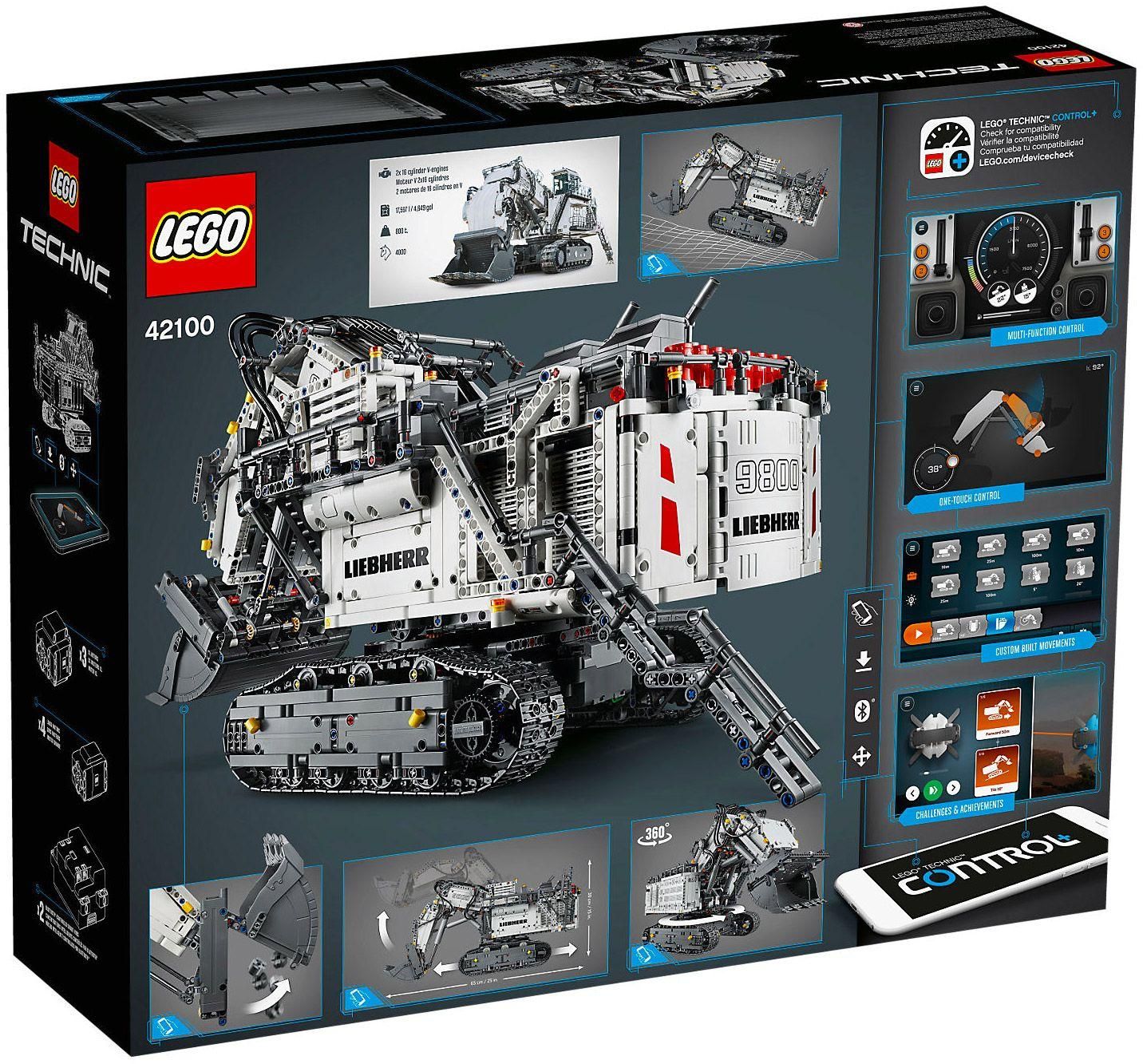 Lego Technic - La Pelleteuse Liebherr R 9800 - 42100 - 2
