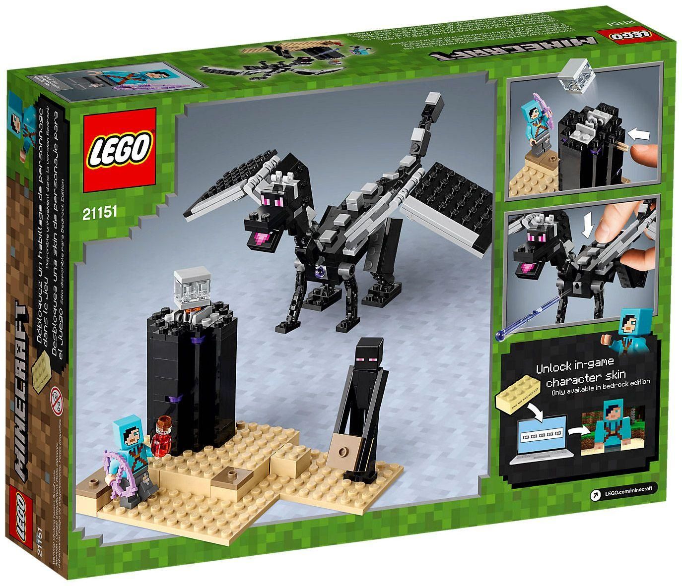 Lego Minecraft - La Bataille De L'end - 21151 - 2