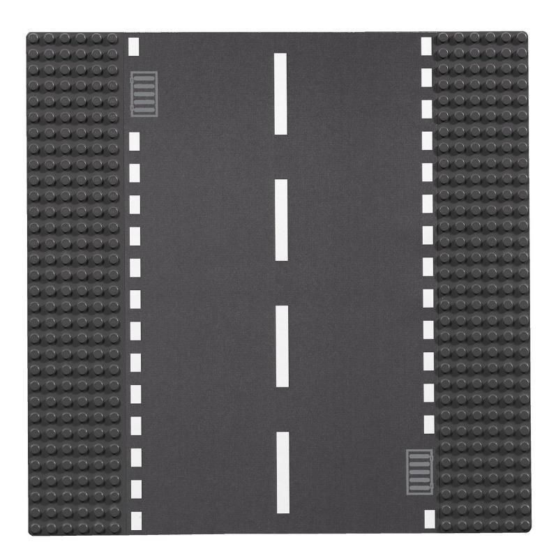 Lego City - Plaques De Route - Ligne Droite Et Carrefour - 7280 - 3