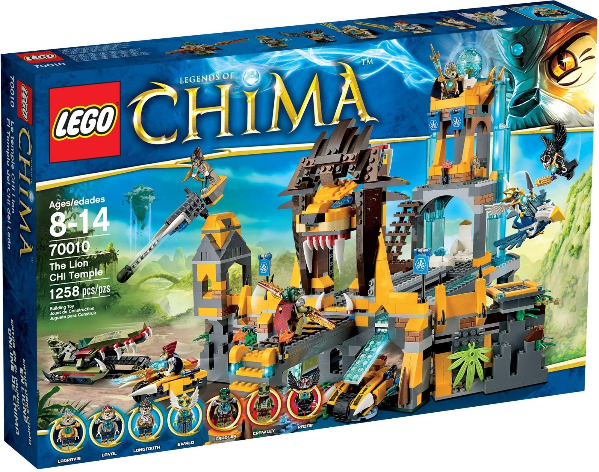 Lego Chima - Le Temps De La Tribu Lion - 70010