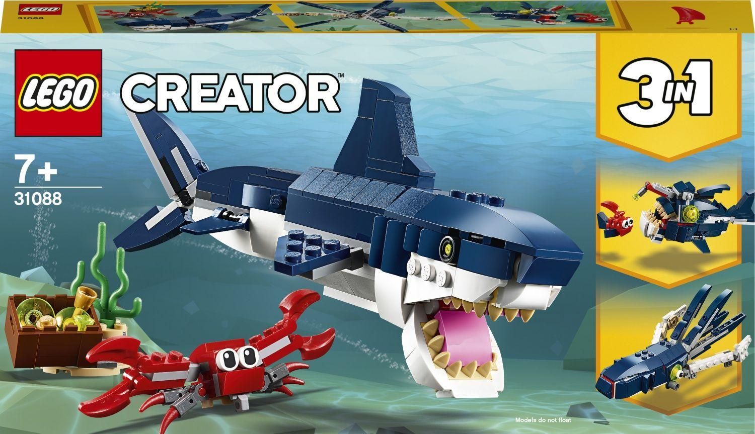 Lego Creator - Les Cr�atures Sous-Marines - 31088 - 2