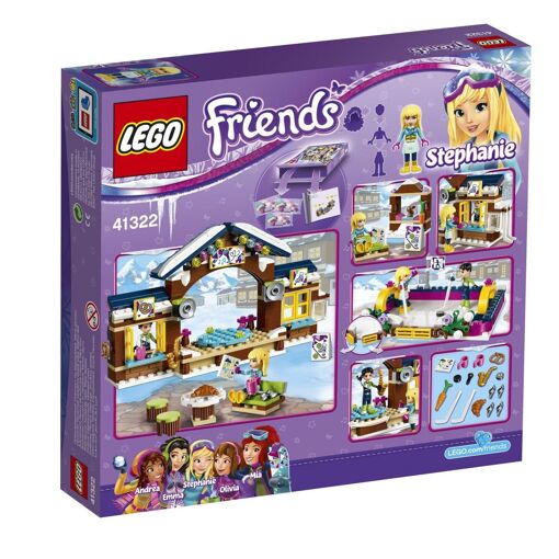 Lego Friends - La Patinoire De La Station De Ski - 41322 - 2