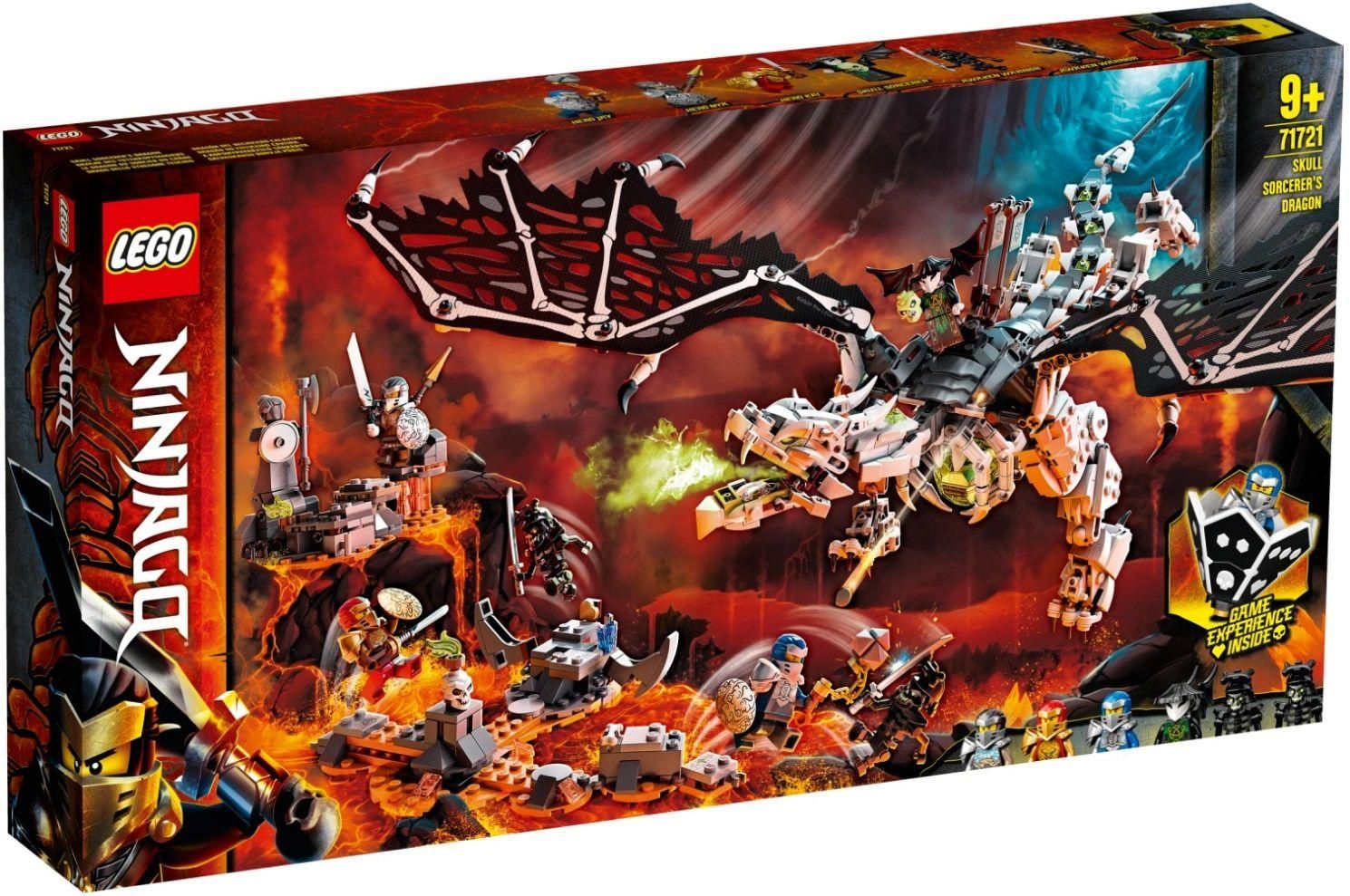 Lego Ninjago - Le Dragon Du Sorcier Au Cr�ne - 71721