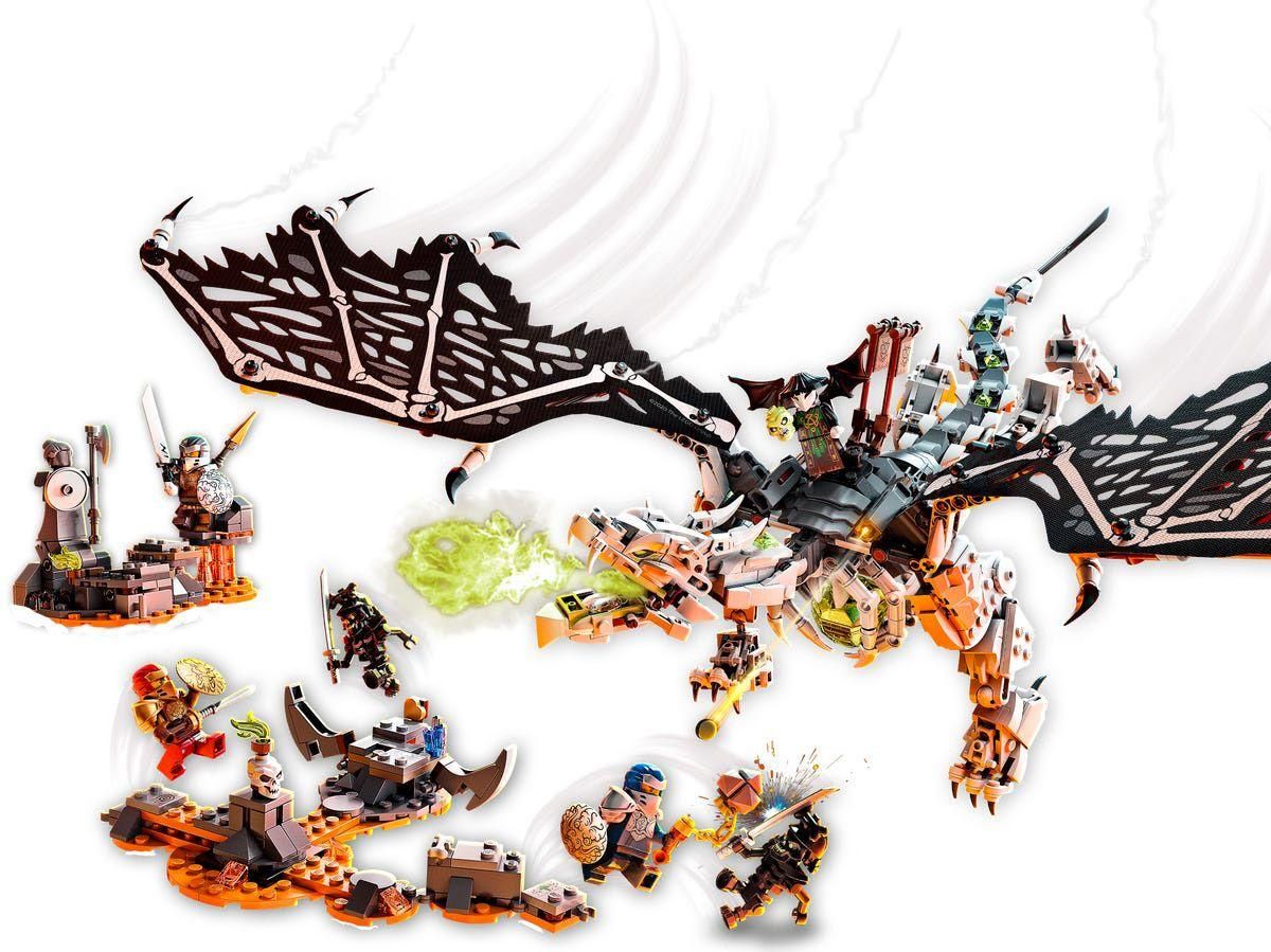 Lego Ninjago - Le Dragon Du Sorcier Au Cr�ne - 71721 - 4