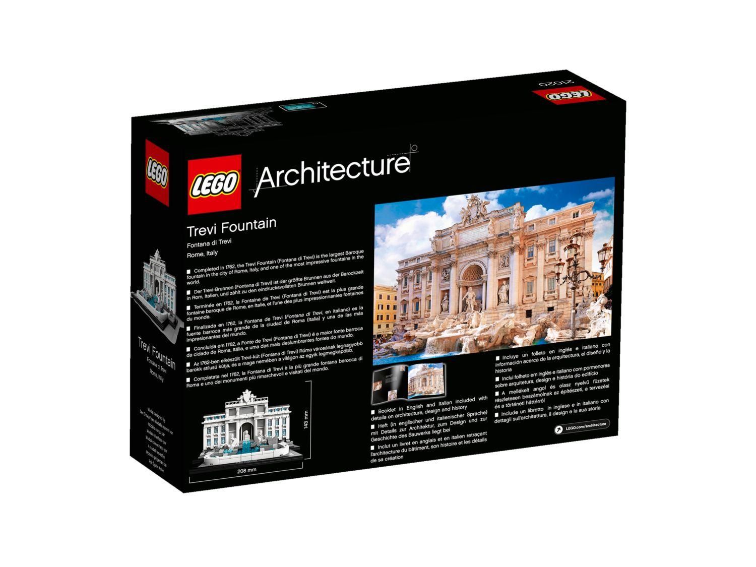 LEGO Architecture La Fontaine de Trevi (Rome, Italie) 21020