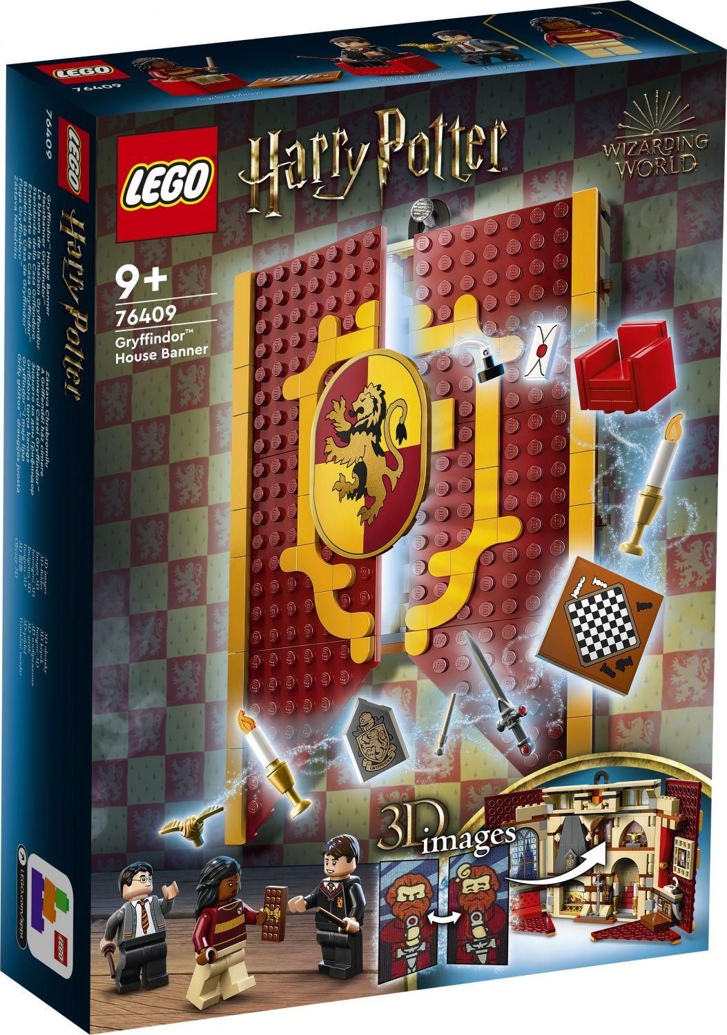 Lego Harry Potter - Le Blason De La Maison Gryffondor - 76409 - 2