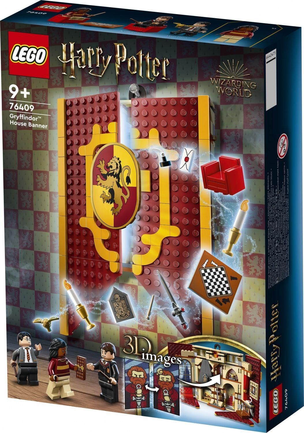 Lego Harry Potter - Le Blason De La Maison Gryffondor - 76409 - 3