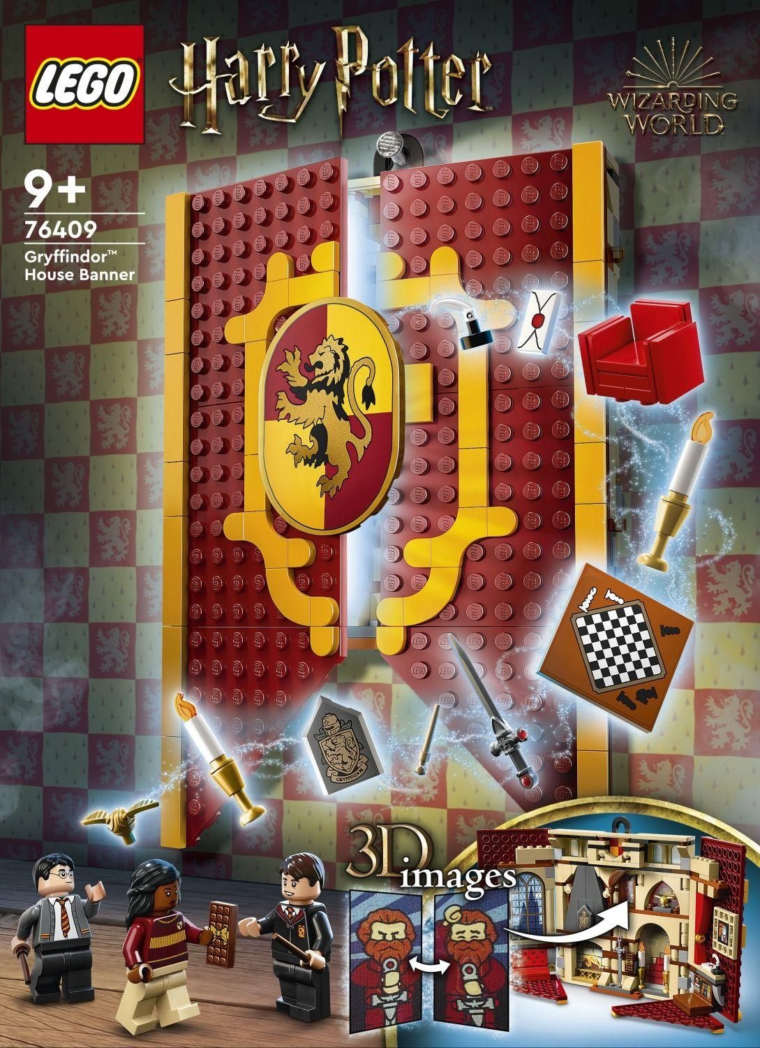 Lego Harry Potter - Le Blason De La Maison Gryffondor - 76409 - 4