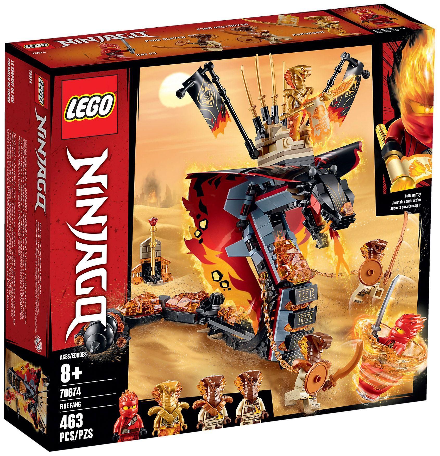 Lego Ninjago - Croc' Feu - 70674