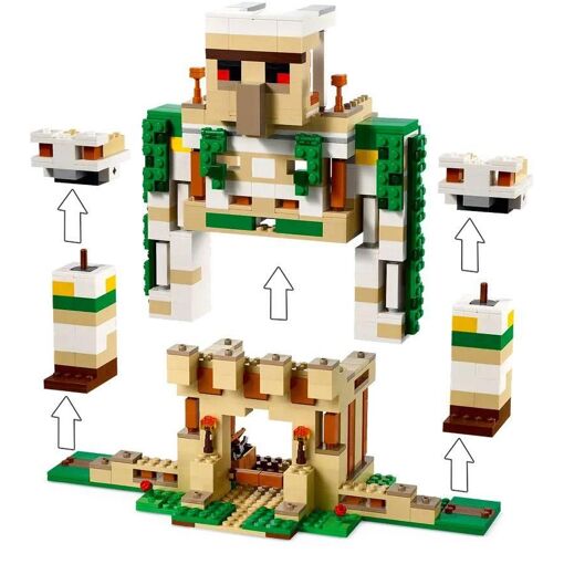 Lego Minecraft - La Forteresse Du Golem De Fer - 21250 - 5
