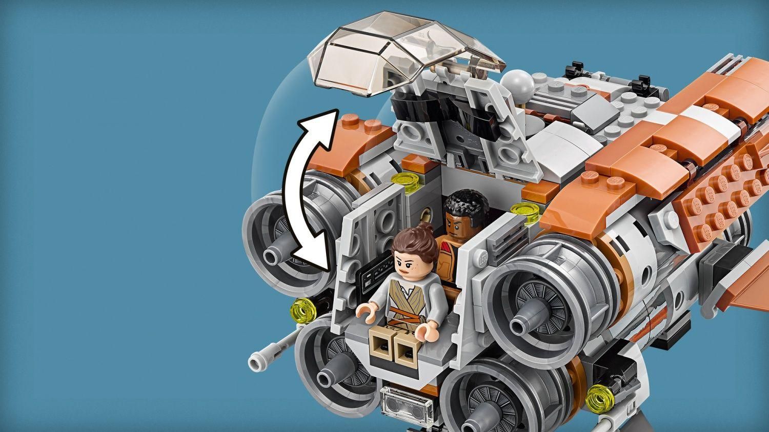 Lego Star Wars - Le Quadjumper De Jakku - 75178 - 4