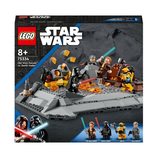 Lego Star Wars - Obi-Wan Kenobi Contre Dark Vador - 75334