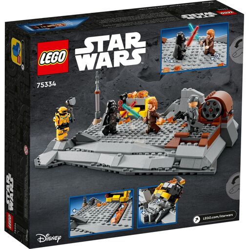 Lego Star Wars - Obi-Wan Kenobi Contre Dark Vador - 75334 - 2