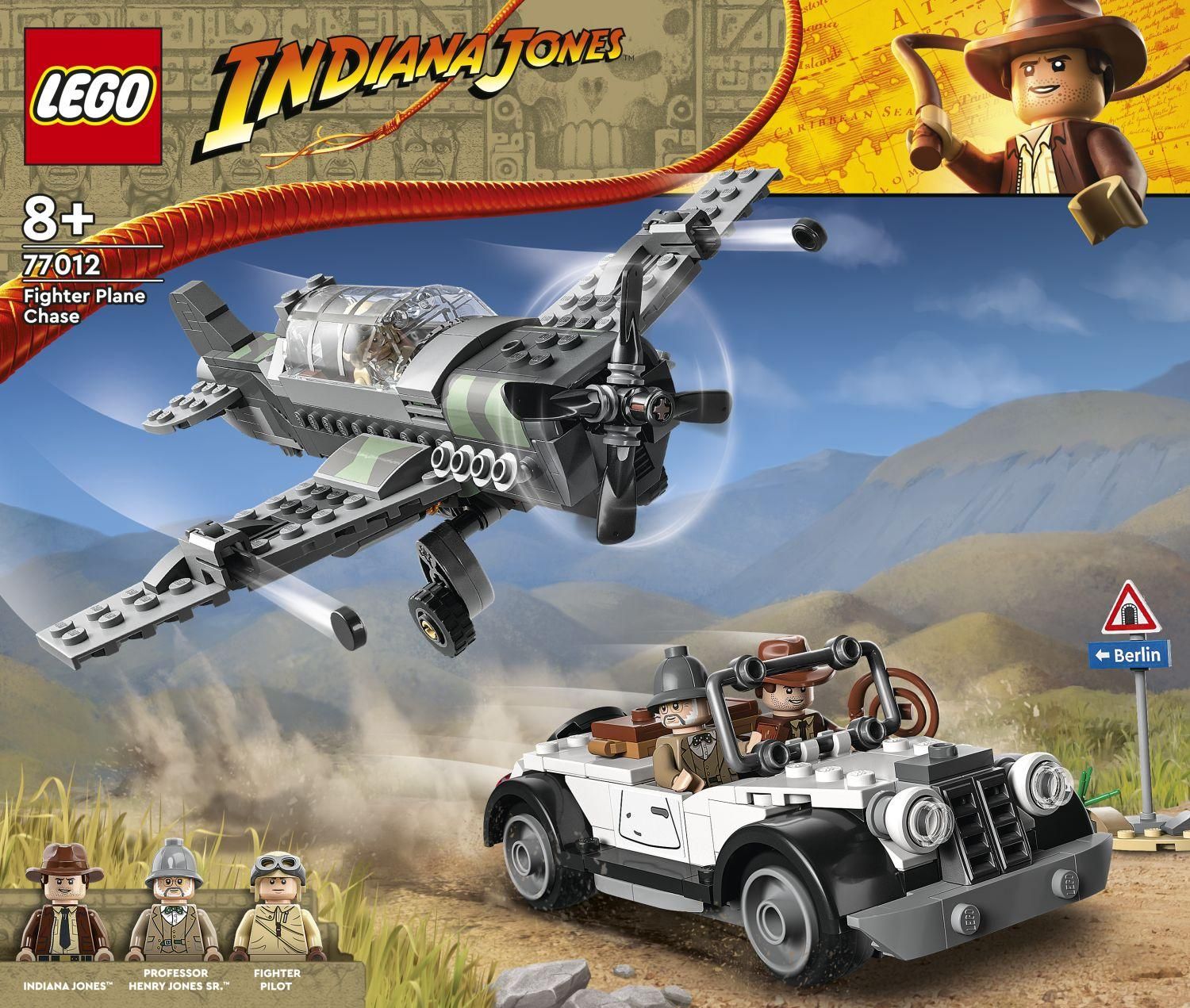 Lego Indiana Jones - La Poursuite En Avion De Combat - 77012