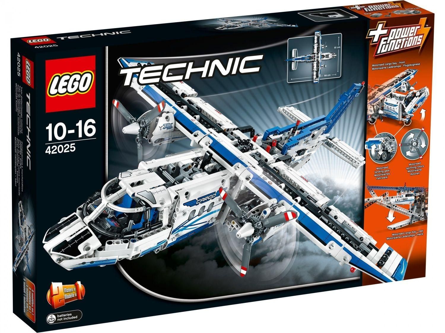 Lego Technic - L'avion Cargo - 42025