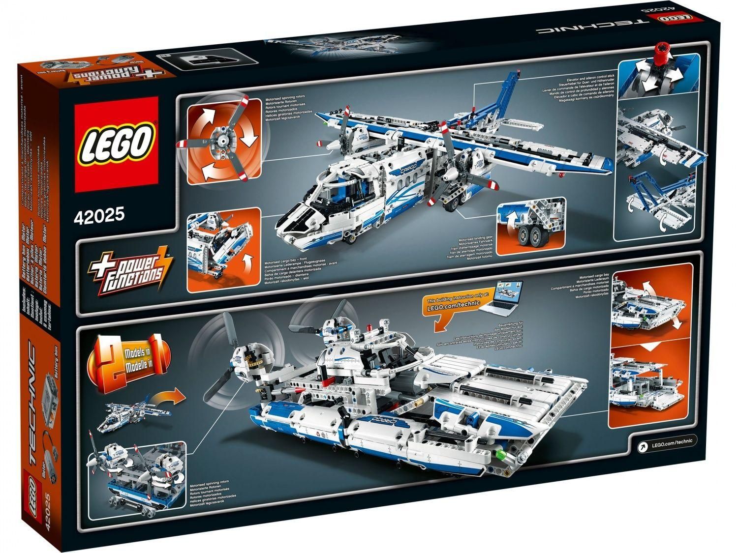 Lego Technic - L'avion Cargo - 42025 - 2