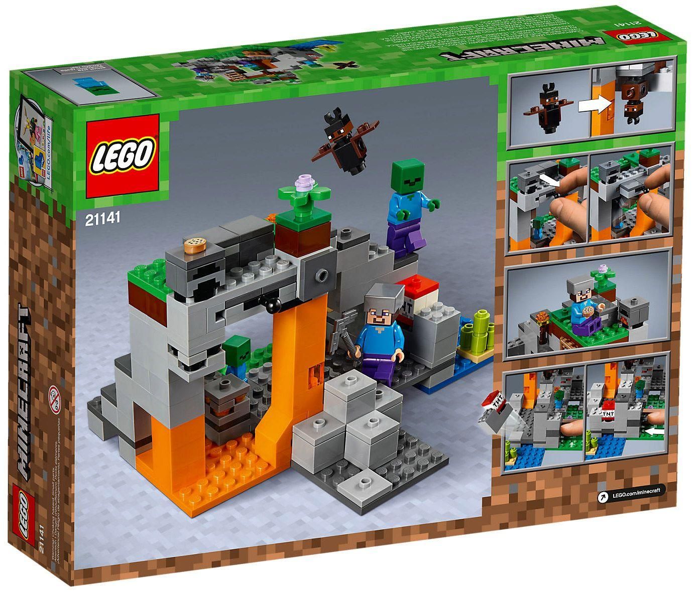 Lego Minecraft - La Grotte Du Zombie - 21141 - 2