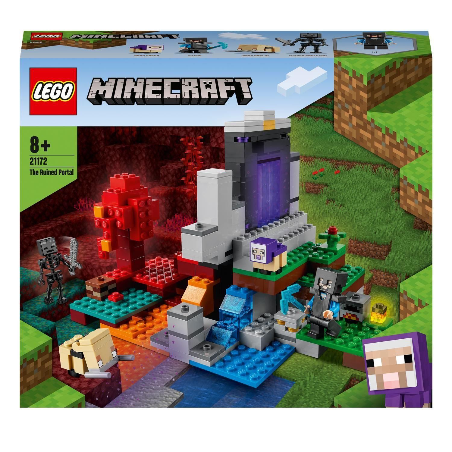 Lego Minecraft - Le Portail En Ruine - 21172