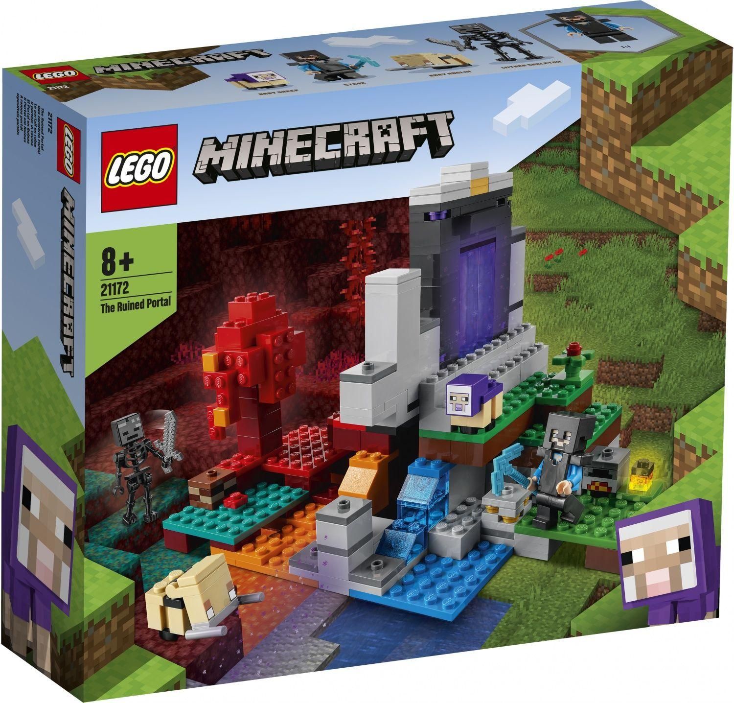 Lego Minecraft - Le Portail En Ruine - 21172 - 2