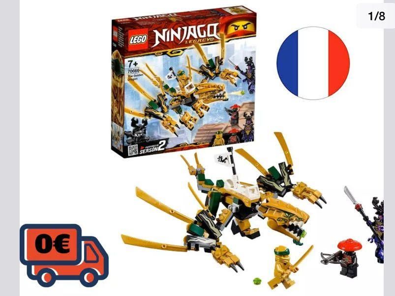 Lego Ninjago - Le Dragon D'or - 70666 - 6