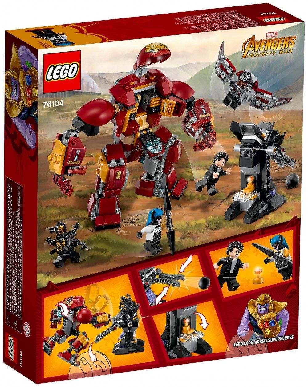 Lego 76104 - Le Combat De Hulkbuster - 6