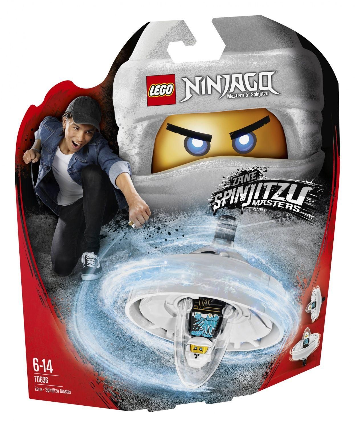 Lego Ninjago - Zane - Ma�tre Du Spinjitzu - 70636