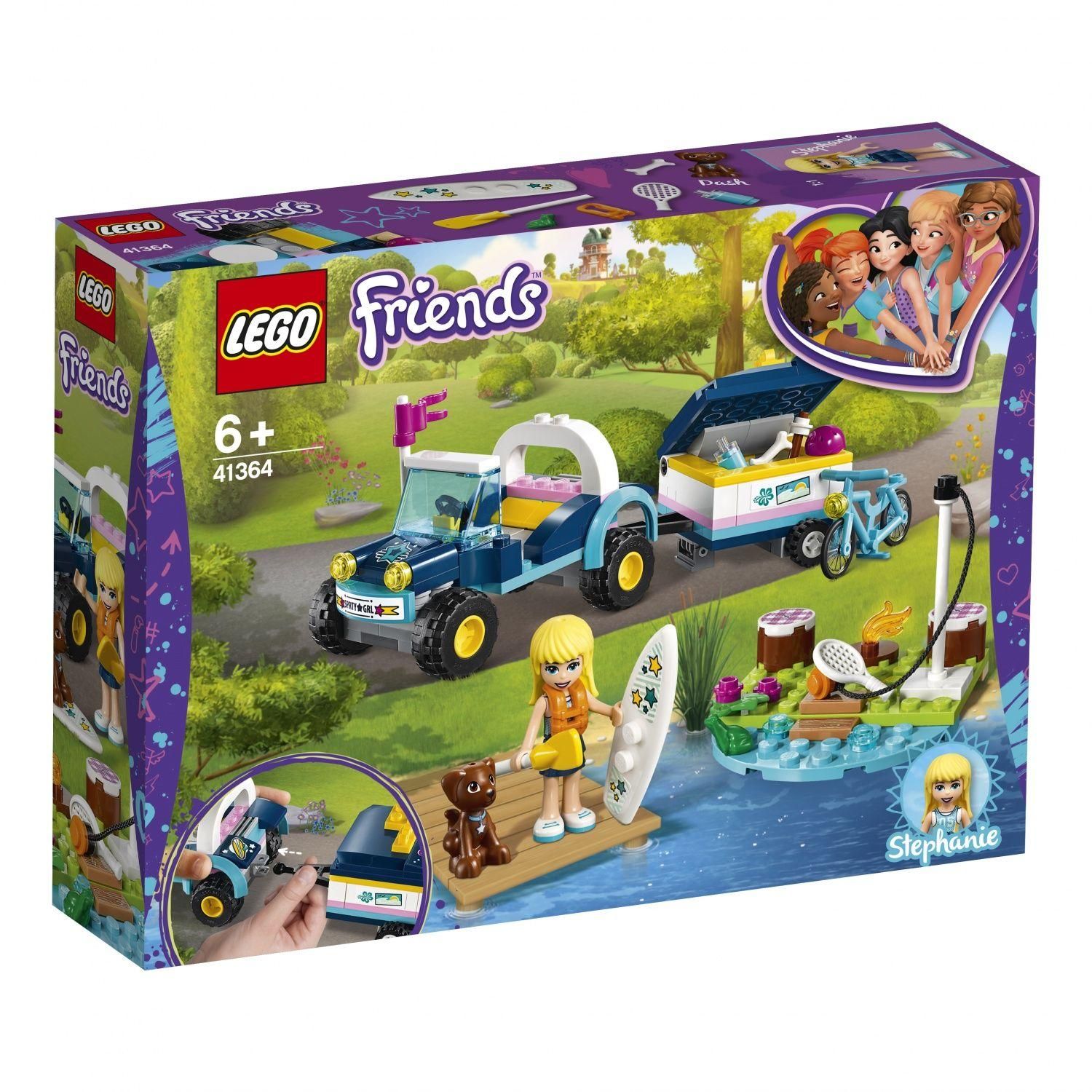 Lego Friends - Le Buggy Et La Remorque De St�phanie - 41364