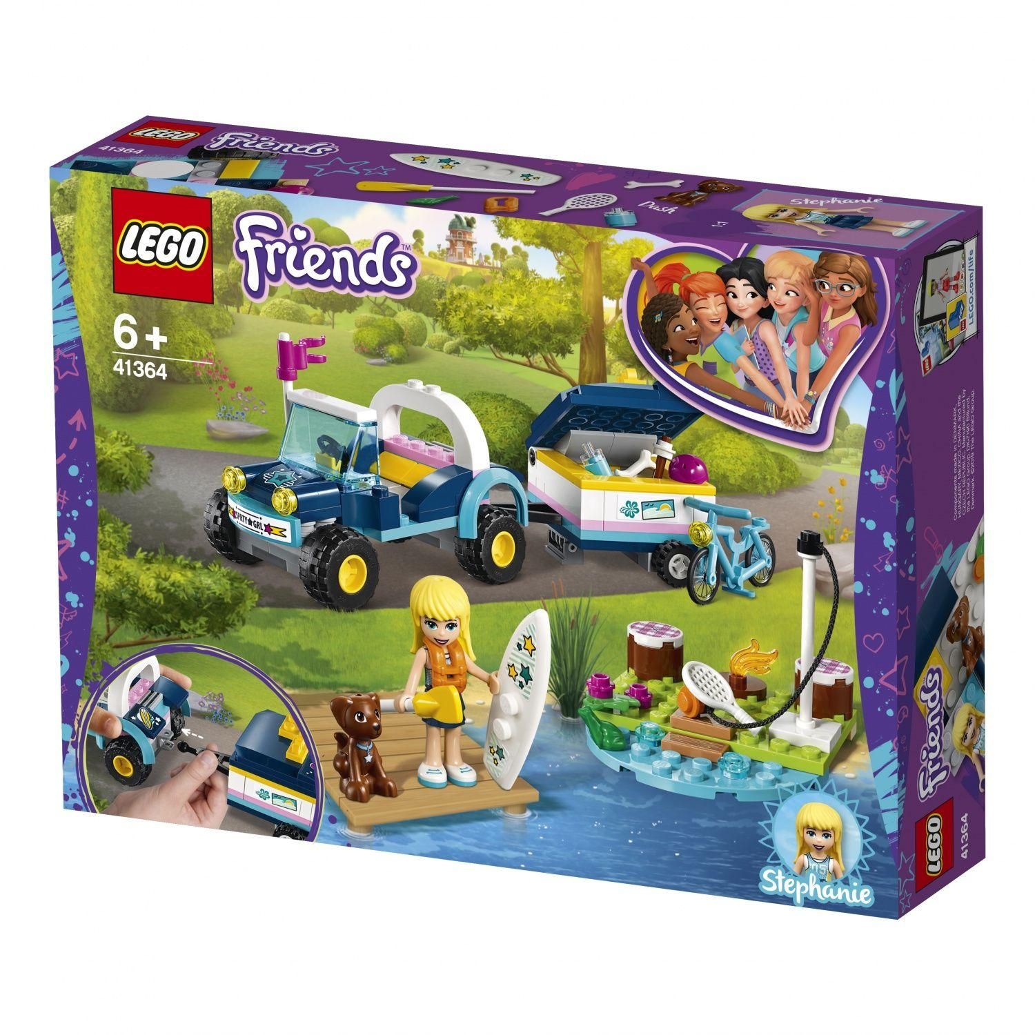 Lego Friends - Le Buggy Et La Remorque De St�phanie - 41364 - 2