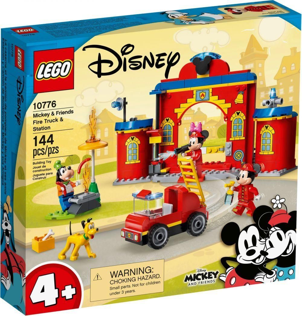Lego Disney - Mickey &amp Ses Amis : La Caserne Et Le Camion De Pompiers - ...