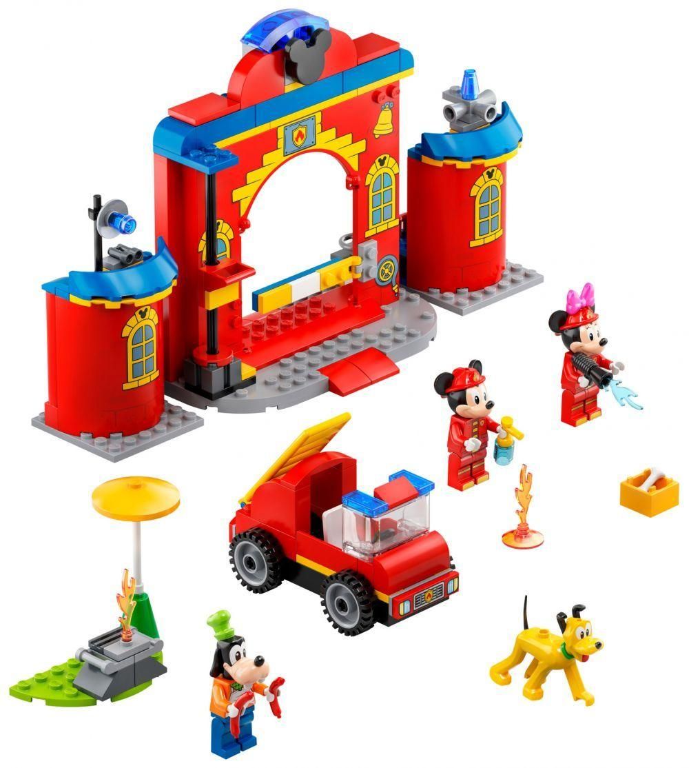 Lego Disney - Mickey &amp Ses Amis : La Caserne Et Le Camion De Pompiers - ... - 3