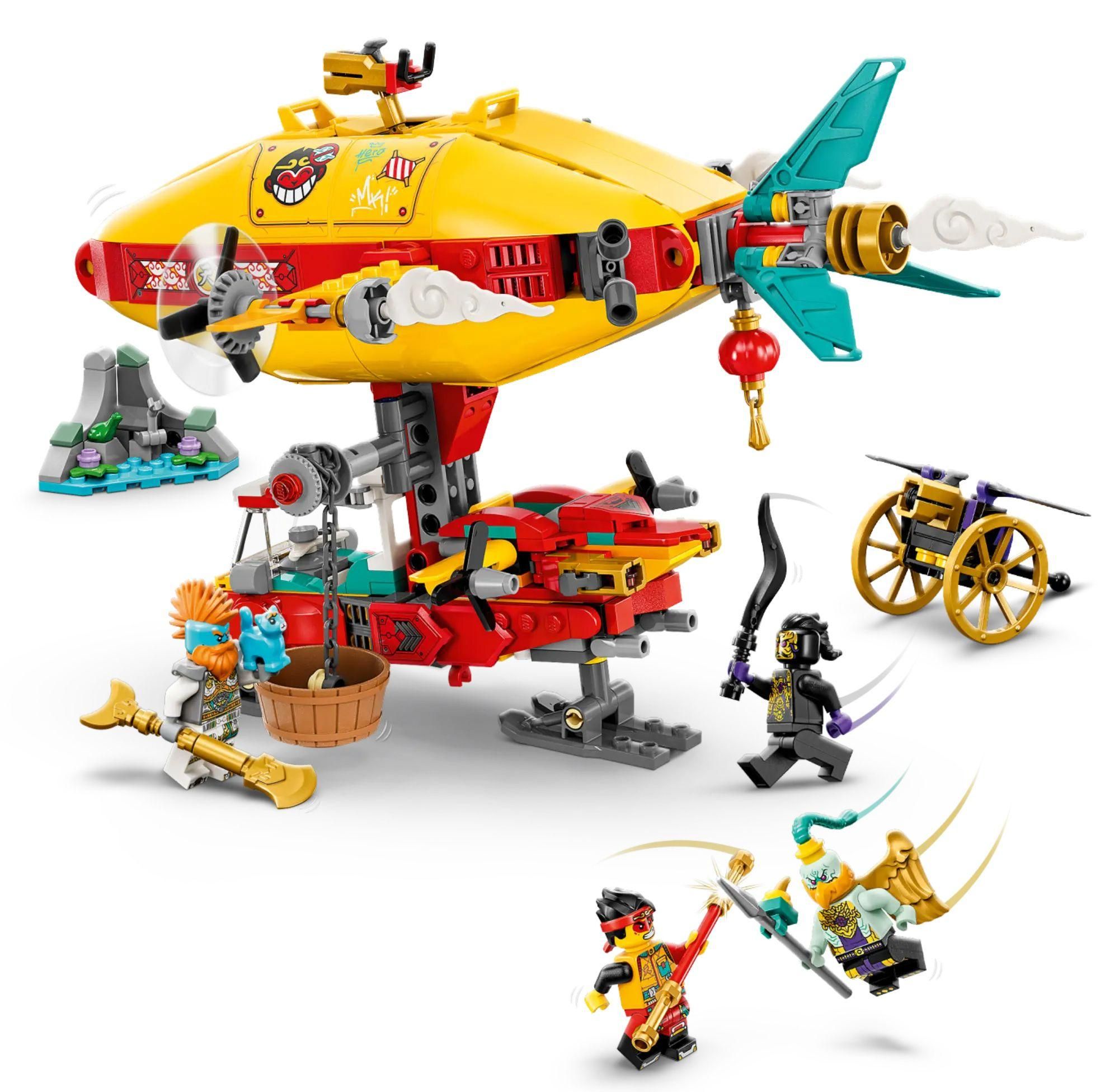 Lego Monkie Kid - Le Dirigeable Nuage De Monkie Kid - 80046 - 3