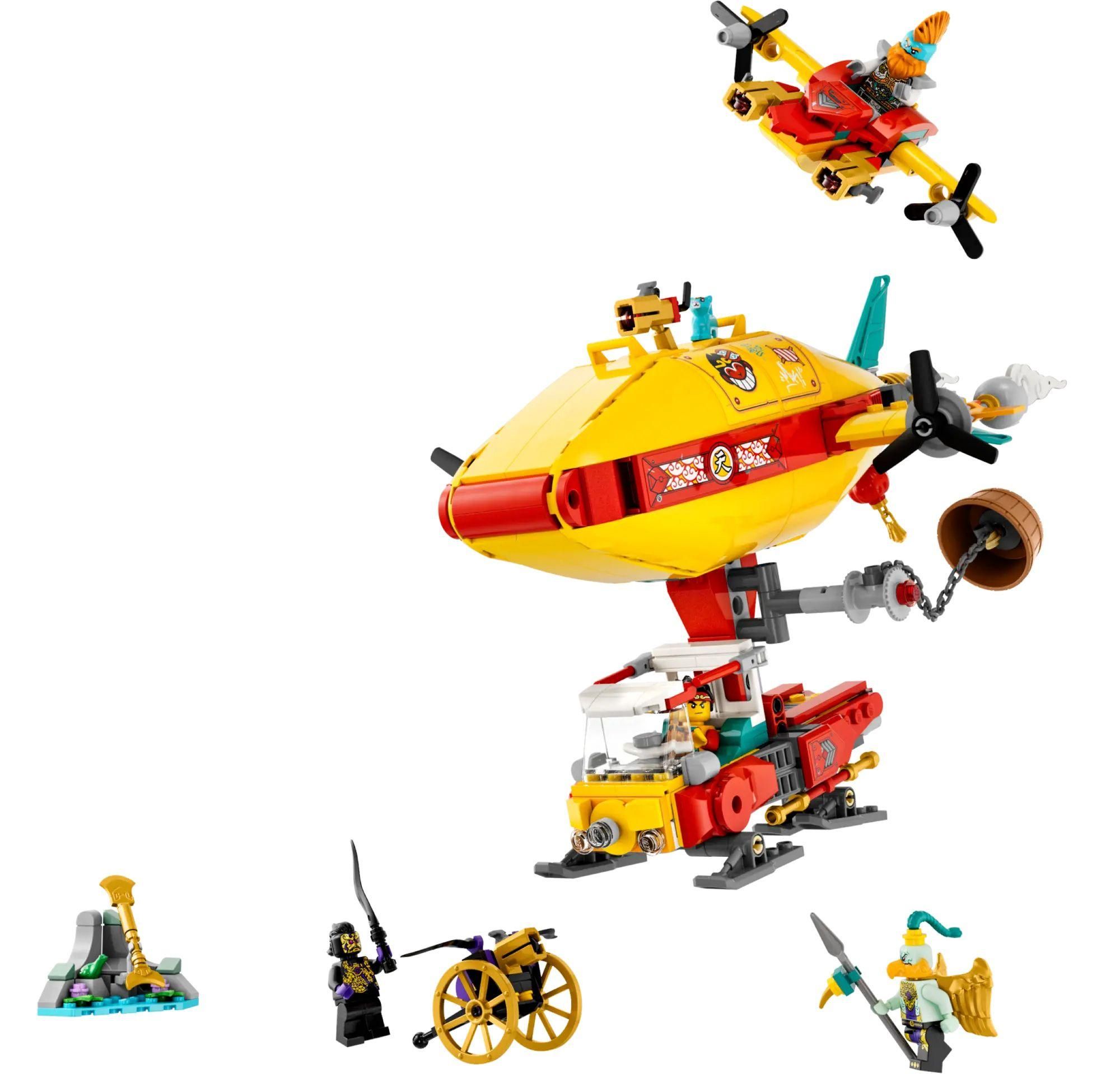 Lego Monkie Kid - Le Dirigeable Nuage De Monkie Kid - 80046 - 4