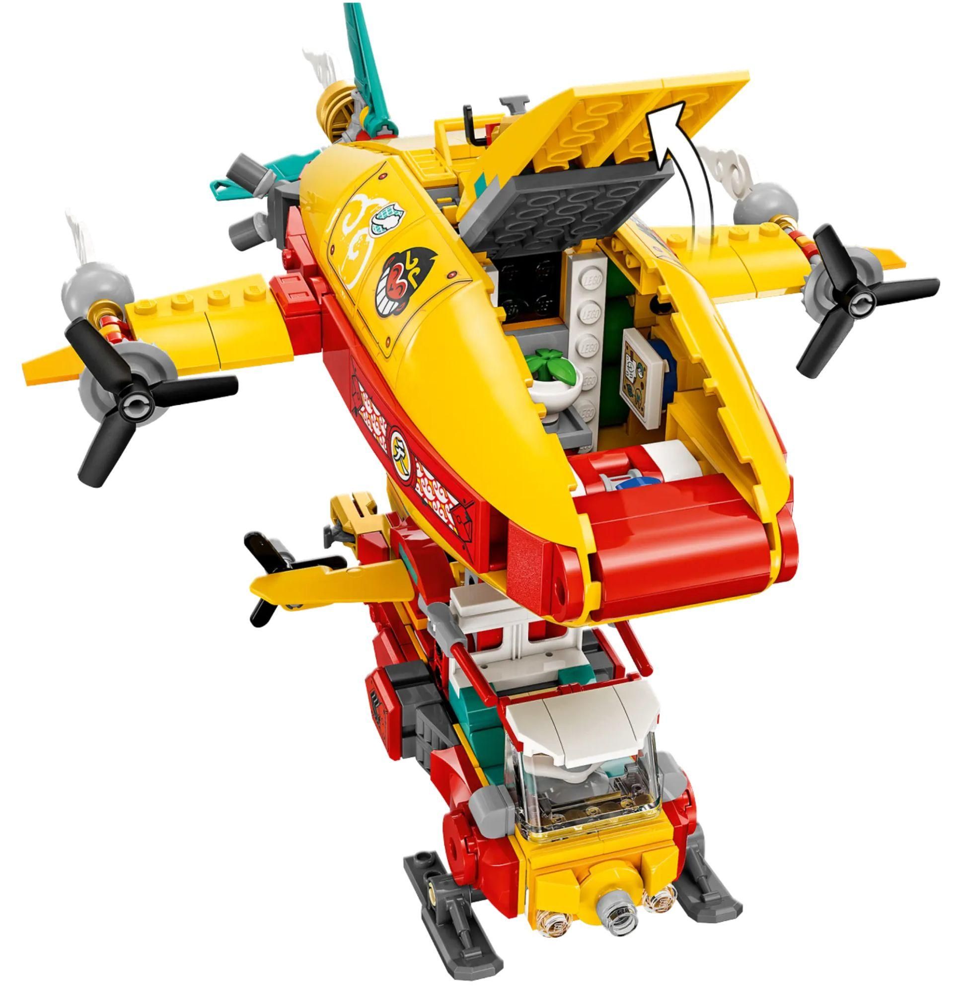 Lego Monkie Kid - Le Dirigeable Nuage De Monkie Kid - 80046 - 6