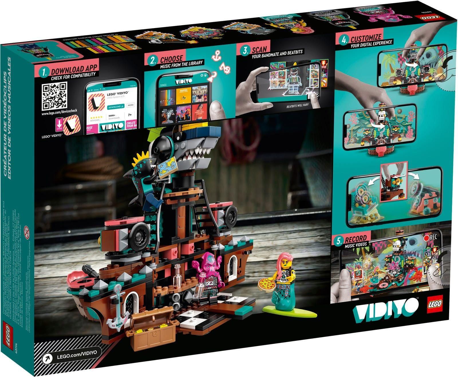 Lego Vidiyo - Punk Pirate Ship - 43114 - 2