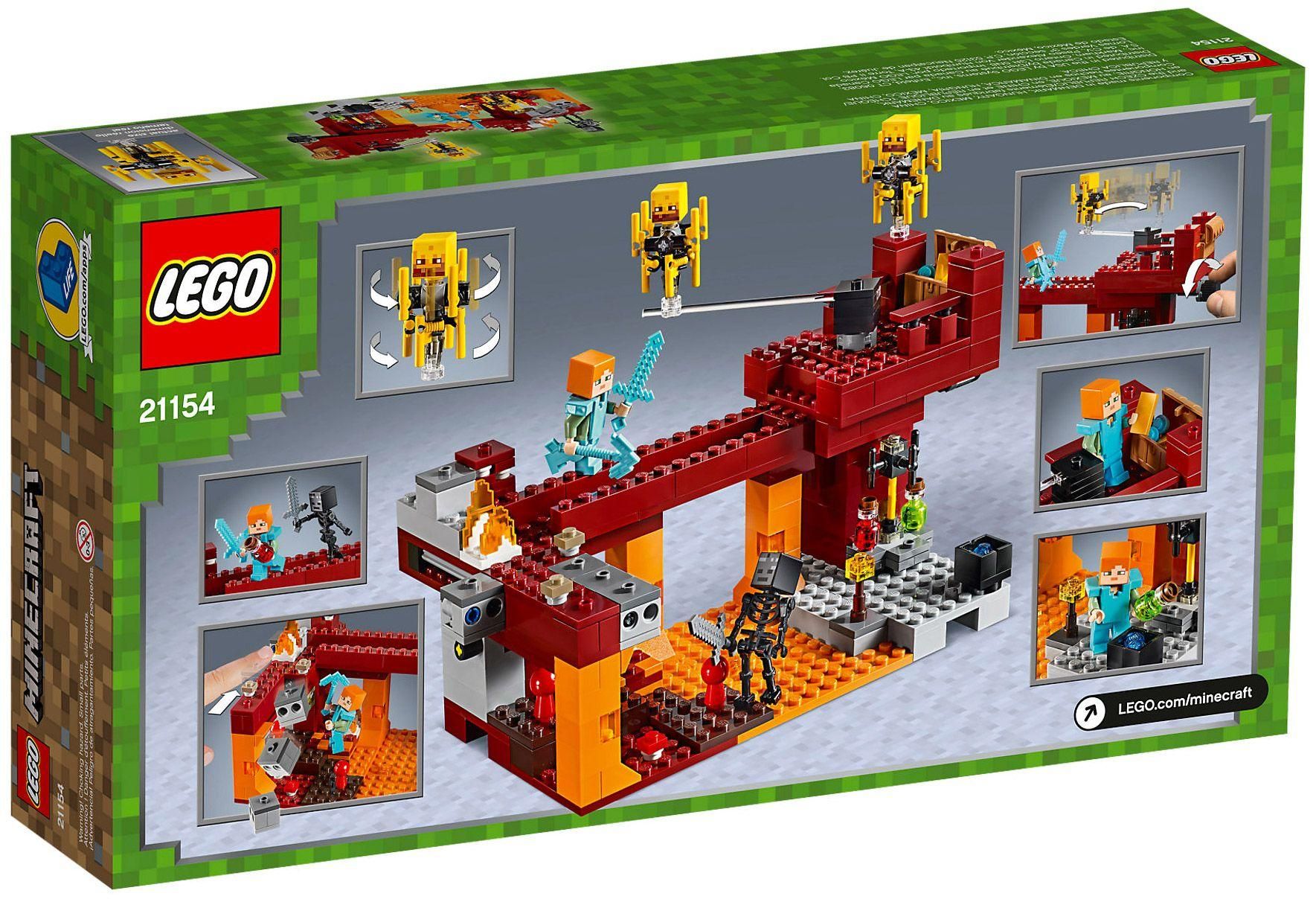 Lego Minecraft - Le Pont De Blaze - 21154 - 2