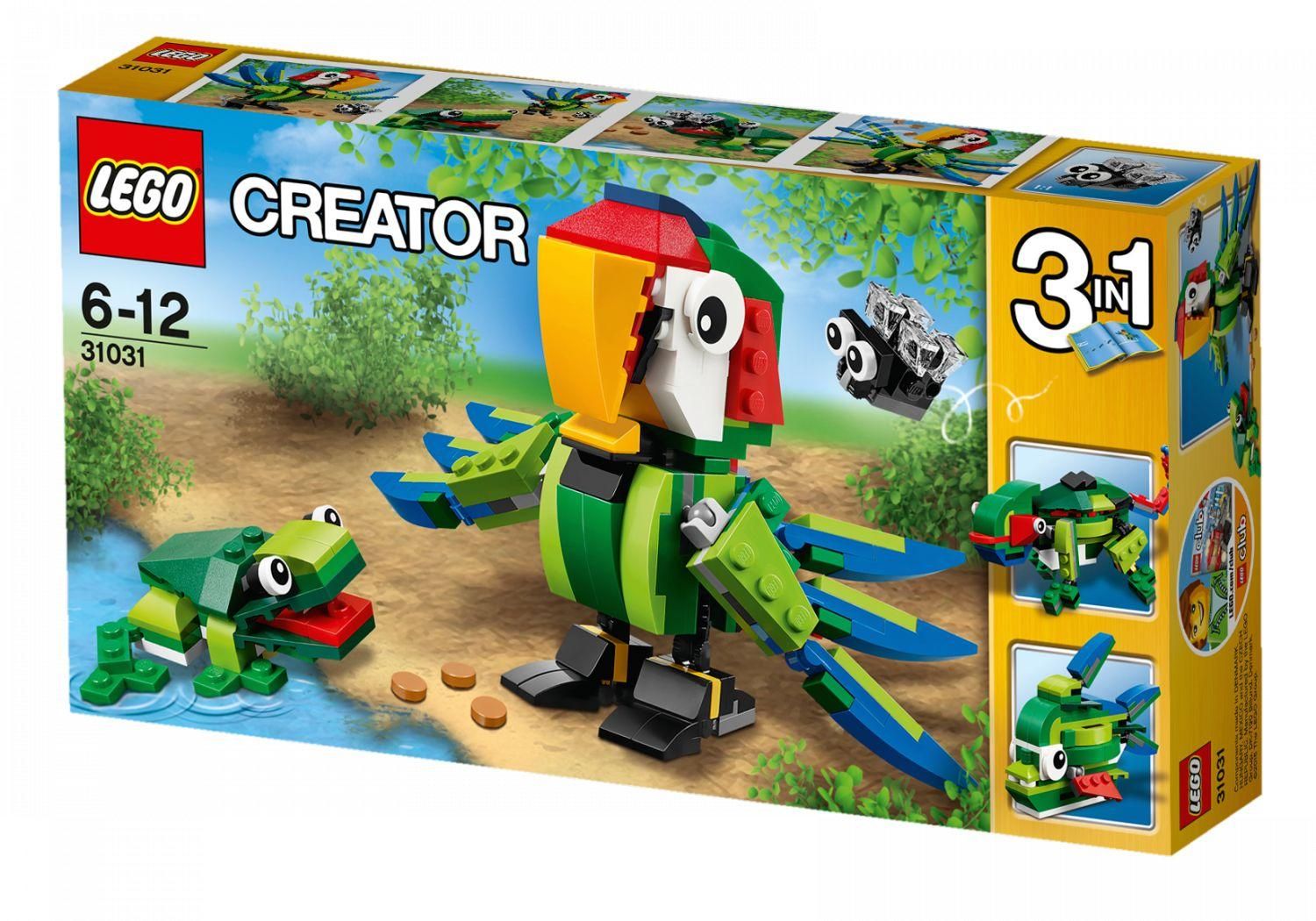 Lego Creator - Les Animaux De La For�t Tropicale - 31031 - 2