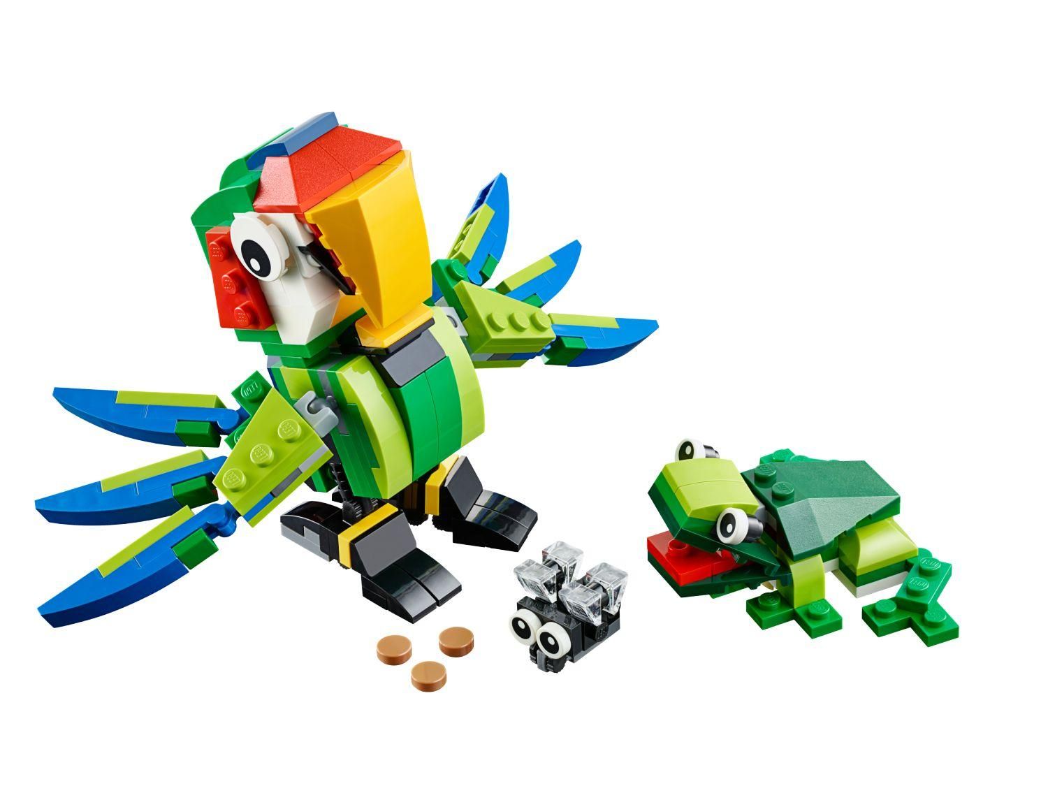 Lego Creator - Les Animaux De La For�t Tropicale - 31031 - 4