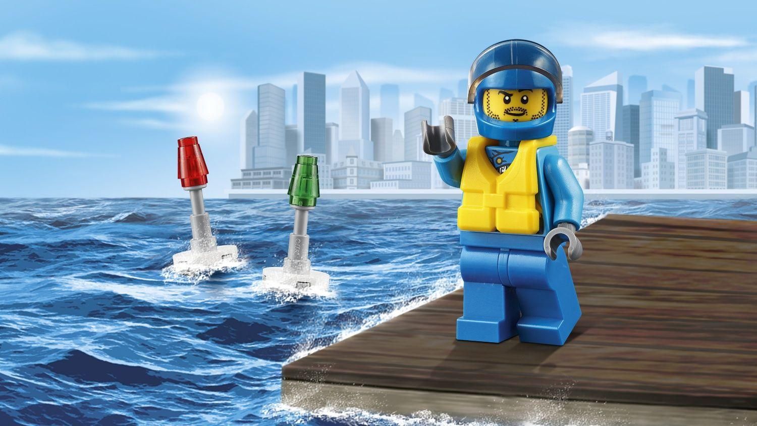 Lego City - Le Bateau De Course - 60114 - 4